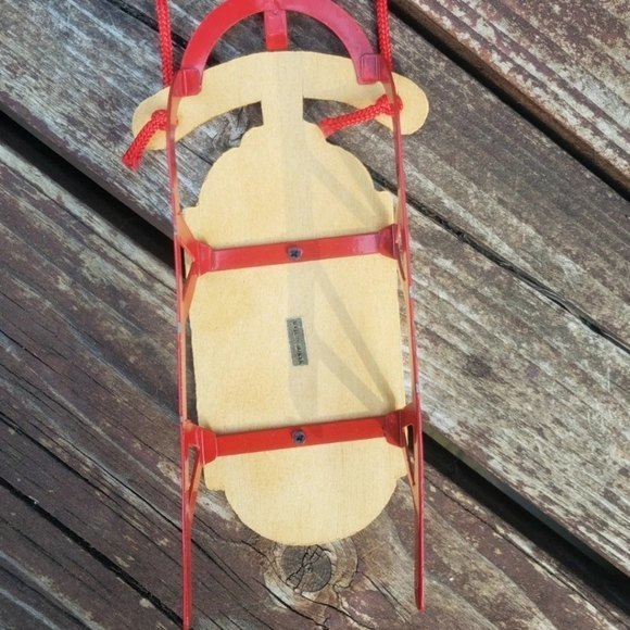 Vintage Hilltop Flyer Sled Christmas Ornament - Picture 7 of 10